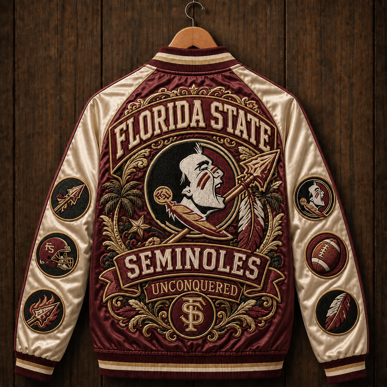 PREMIUM FSS SATIN BASEBALL JACKET PDL