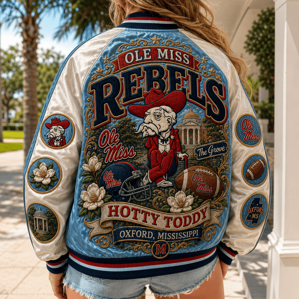 PREMIUM OMR SATIN BASEBALL JACKET PDL