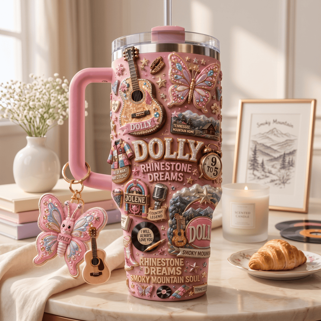 DLPT 40oz Tumbler With Handle HTTT
